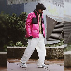 Unisex Arkos Reflect Down Insulated Jacket - Pink/Black