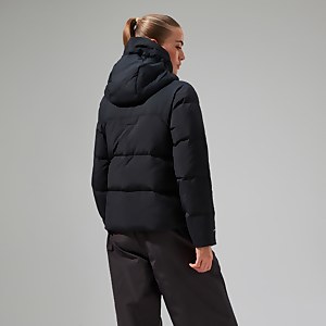 Women's Saffren Hooded Down Insulated Jacket - Black