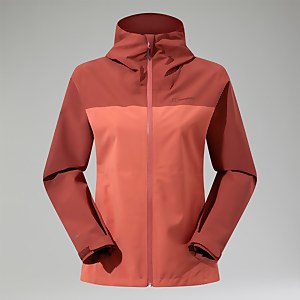 Women's Arnaby Hooded Waterproof Jacket - Red