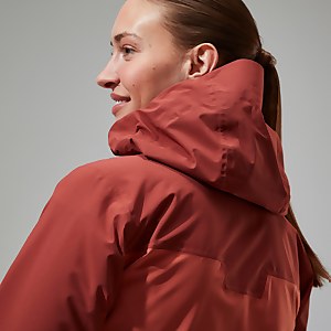 Women's Arnaby Hooded Waterproof Jacket - Red