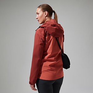 Women's Arnaby Hooded Waterproof Jacket - Red