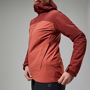 Women's Arnaby Hooded Waterproof Jacket - Red