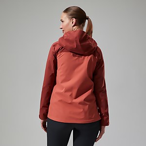 Women's Arnaby Hooded Waterproof Jacket - Red