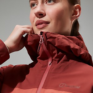 Women's Arnaby Hooded Waterproof Jacket - Red