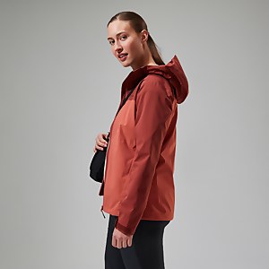 Women's Arnaby Hooded Waterproof Jacket - Red