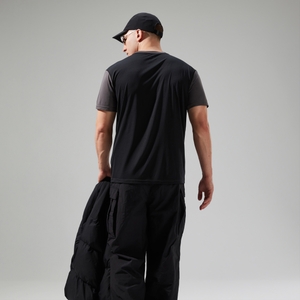 Men's Wayside Short Sleeve Tech Tee Grey/Black