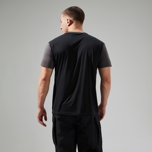 Men's Wayside Short Sleeve Tech Tee Grey/Black