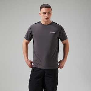 Men's Wayside Short Sleeve Tech Tee Grey/Black