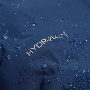 Men's Theran Hybrid Hooded Insulated Jacket - Dark Blue