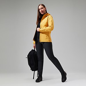 Women's Arnaby Hooded Waterproof Jacket Yellow - 18