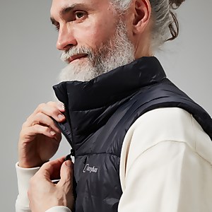 Men's Silksworth Down Insulated Gilet - Black
