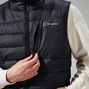 Men's Silksworth Down Insulated Gilet - Black