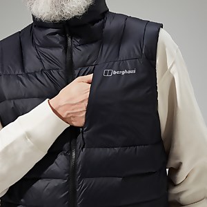 Men's Silksworth Down Insulated Gilet - Black