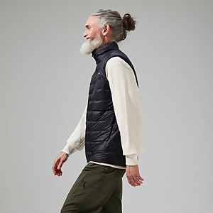 Men's Silksworth Down Insulated Gilet - Black