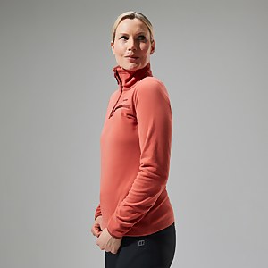 Women's Prism 2.0 Micro Half Zip Polartec® Fleece - Red