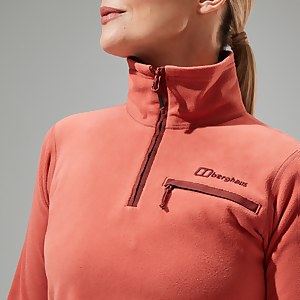 Women's Prism 2.0 Micro Half Zip Polartec® Fleece - Red