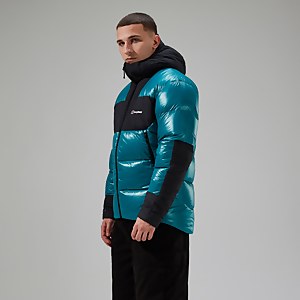 Men's URB Arkos Reflect Down Insulated Jacket - Turquoise - Black