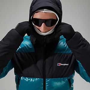 Men's URB Arkos Reflect Down Insulated Jacket - Turquoise - Black