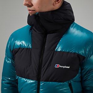 Men's URB Arkos Reflect Down Insulated Jacket - Turquoise - Black