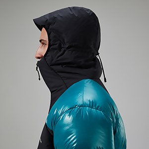 Men's URB Arkos Reflect Down Insulated Jacket - Turquoise - Black