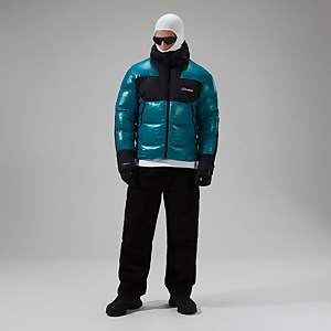 Men's URB Arkos Reflect Down Insulated Jacket - Turquoise - Black