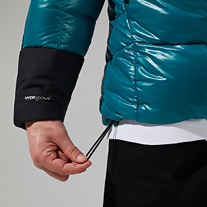 Men's URB Arkos Reflect Down Insulated Jacket - Turquoise - Black