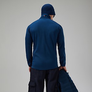 Men's URB Spitzer Half Zip Fleece - Turquoise/Blue