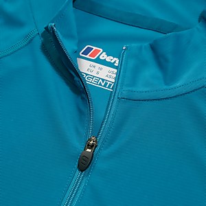 Women's 24/7 Half Zip Long Sleeve Tech Tee - Turquoise