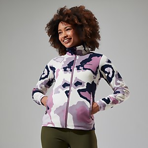 Women's Navala Fleece - Natural/Purple