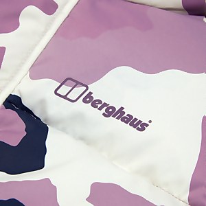 Women's Combust Reflect Long Insulated Jacket - Purple/Natural