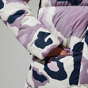 Women's Combust Reflect Long Insulated Jacket - Purple/Natural
