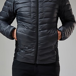 Men's Tephra 2.0 Hooded Insulated Jacket Grey/Black