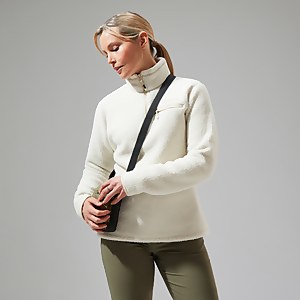 Darria Half Zip Fleece für Damen - Naturfarben