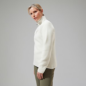 Darria Half Zip Fleece für Damen - Naturfarben