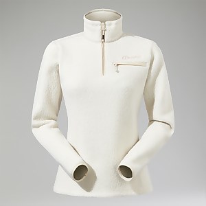 Darria Half Zip Fleece für Damen - Naturfarben