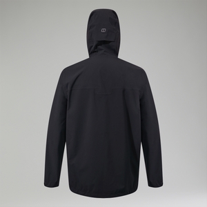 Wasserdichte Arnaby Herren-Kapuzenjacke Schwarz