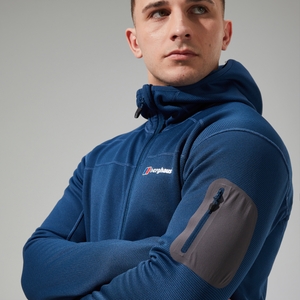 Men's Pravitale Mtn 2.0 Hooded Fleece Jacket Turquoise