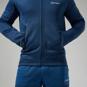 Men's Pravitale Mtn 2.0 Hooded Fleece Jacket Turquoise