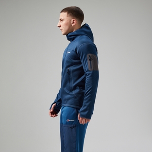 Men's Pravitale Mtn 2.0 Hooded Fleece Jacket Turquoise