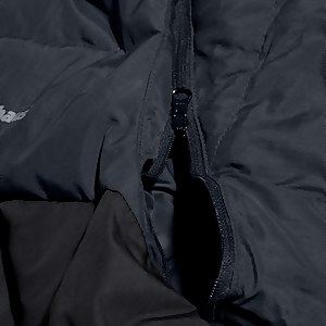 Embo 4in1 Long Daunenjacke für Damen - Schwarz