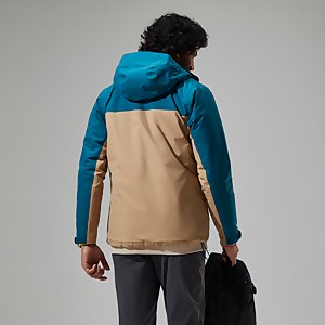 Deluge Pro 2.0 Isolierte Jacke für Herren - Naturfarben/Türkis/Rot