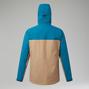 Deluge Pro 2.0 Isolierte Jacke für Herren - Naturfarben/Türkis/Rot
