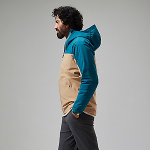 Deluge Pro 2.0 Isolierte Jacke für Herren - Naturfarben/Türkis/Rot