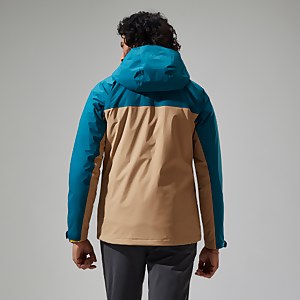 Deluge Pro 2.0 Isolierte Jacke für Herren - Naturfarben/Türkis/Rot