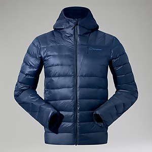 Men's Silksworth Hooded Down Insulated Jacket - Blue