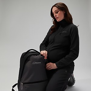 Women's Prism Flex Maternity Fleece Jacket Black