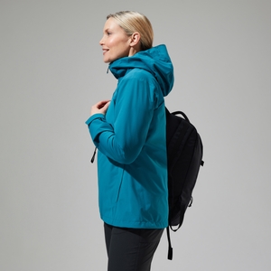 Women's Arnaby Hooded Waterproof Jacket Turquoise