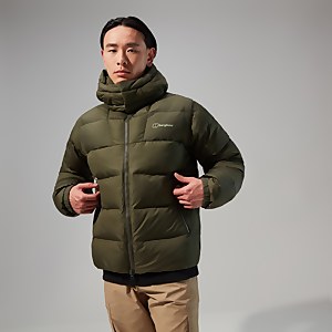 Embo Down 4in1 Jacke für Herren Grün - M