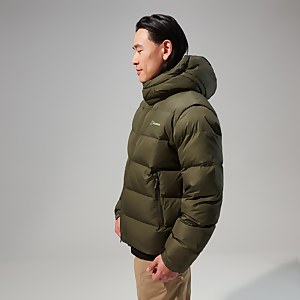 Men's Embo 4in1 Down Insulated Jacket - Green