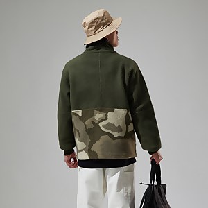 Men's Houlton Half Zip Fleece Light Green